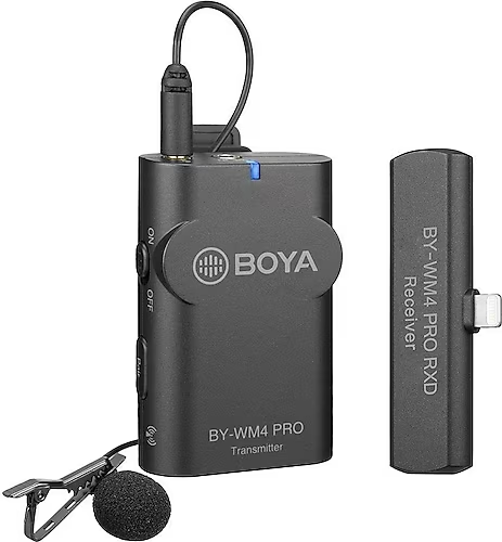 Boya BY-WM4 PRO-K3 Iphone Kablosuz Yaka Mikrofonu